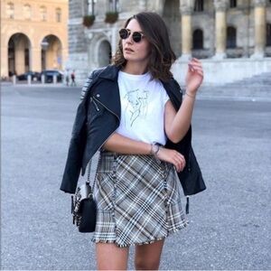 Zara Tweed Mini Skirt